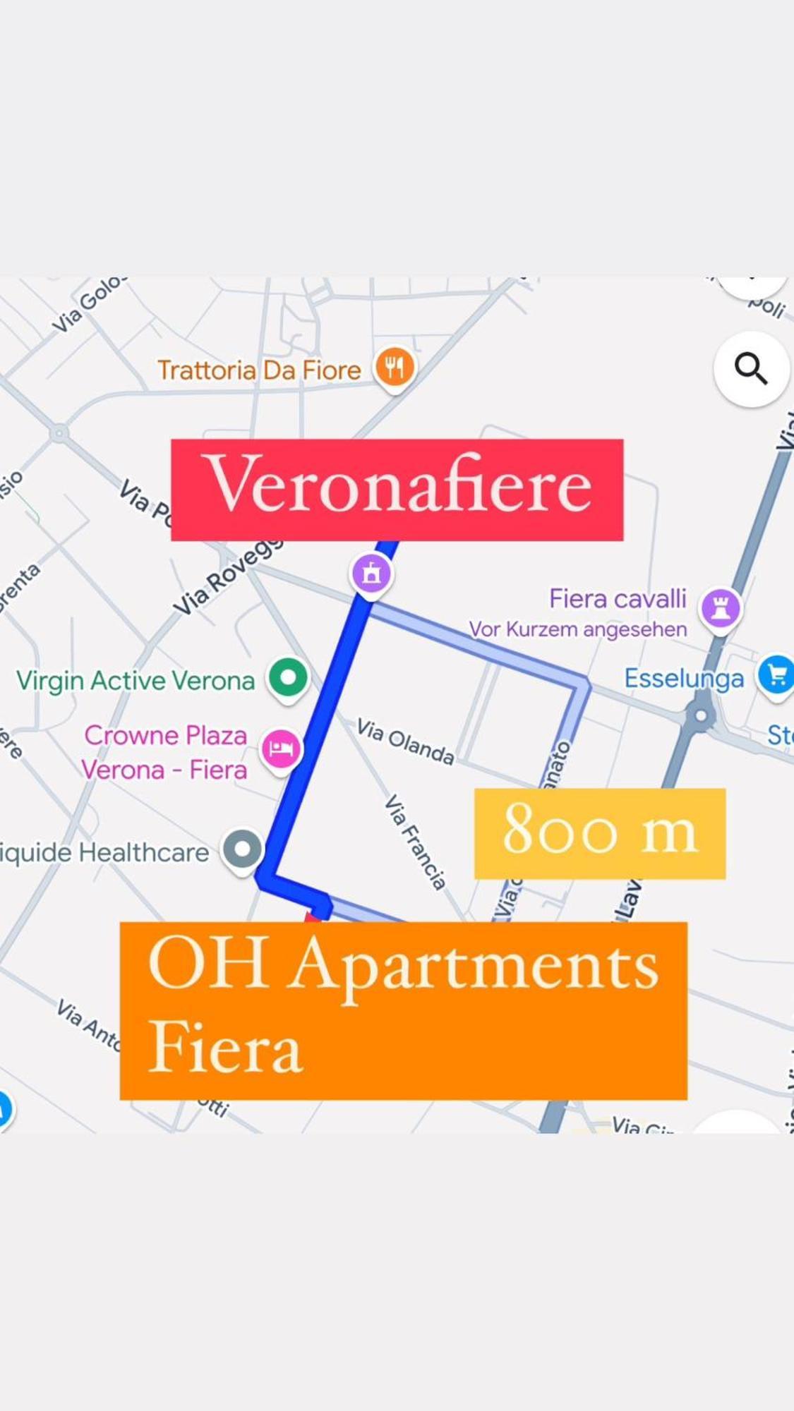 Oh Apartments Fiera Верона Экстерьер фото